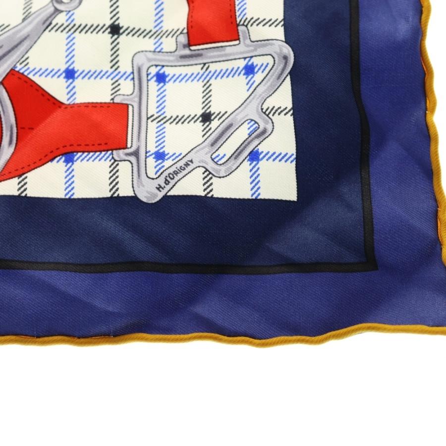 HERMES（エルメス） カレジェアン45 ガヴロッシュ タッタソール シルク