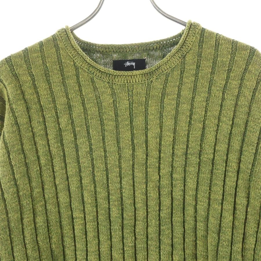 STUSSY（ステューシー） Slub Rib Crew Neck スラブリブ クルーネック