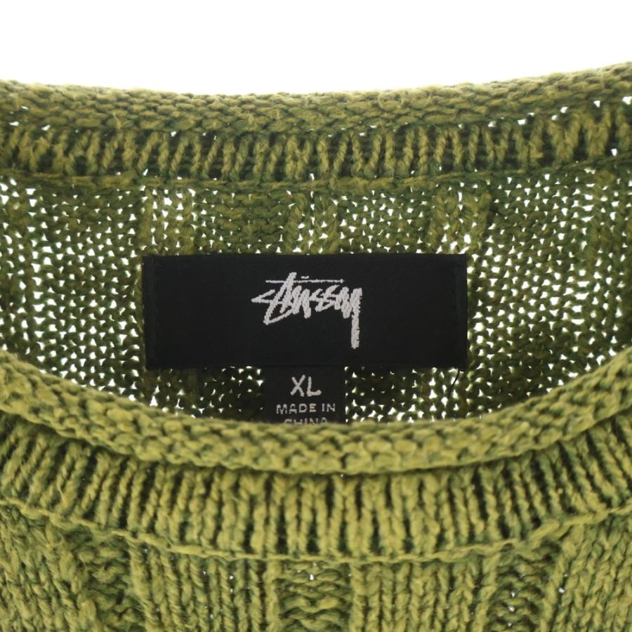 STUSSY（ステューシー） Slub Rib Crew Neck スラブリブ クルーネック