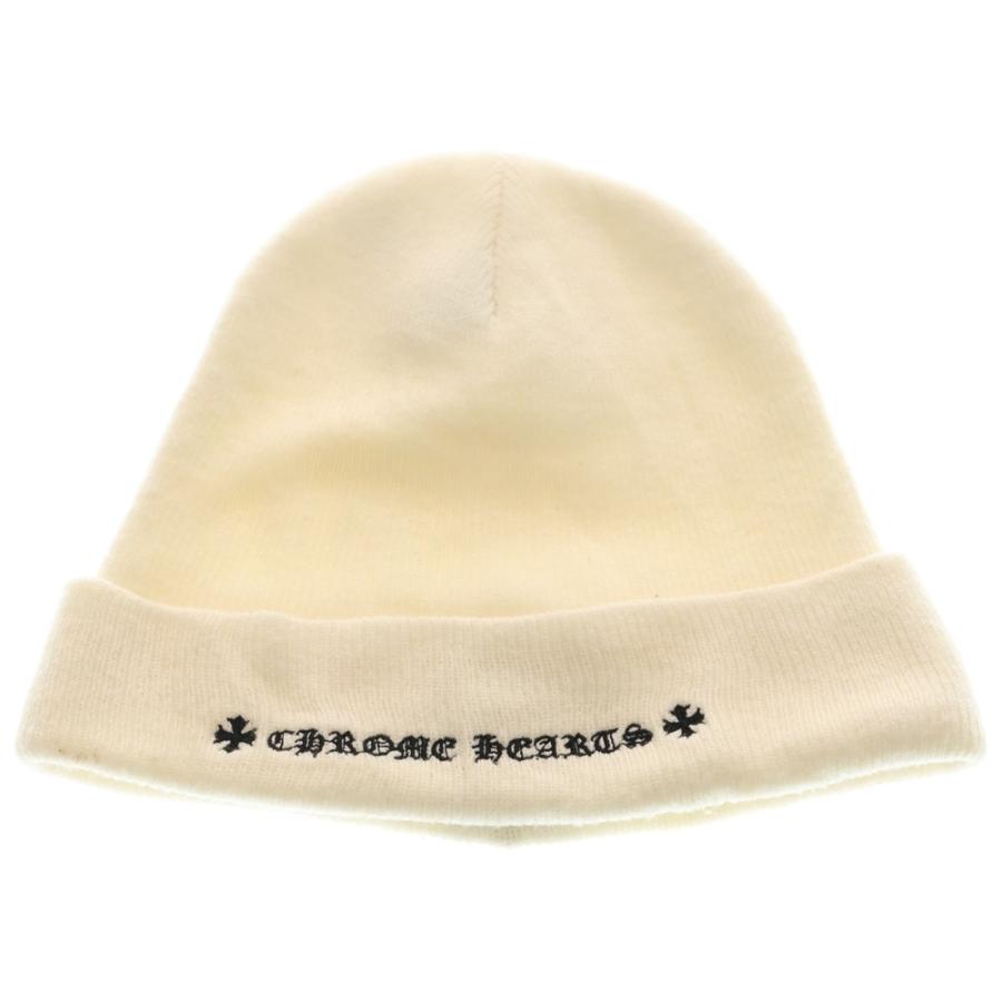 SI　CHROME HEARTS CHプラス刺繍ビーニー ニット帽 CHROME HEARTS（クロムハーツ） WOOL WATCH CAP CHプラス刺繍ウール