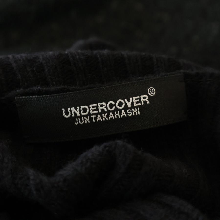UNDERCOVER（アンダーカバー） ツイードニット切替 フレアスリーブ
