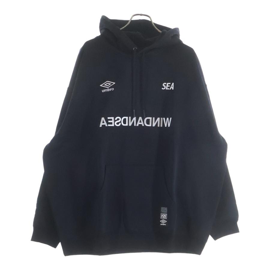 WIND AND SEA（ウィンダンシー） 23SS ×UMBRO LOGO EMBROIDERY HOODIE 