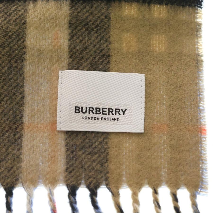 極美品　BURBERRY バーバリーロンドン　ノバチェック　カシミヤマフラー BURBERRY（バーバリー） ノバチェック カシミヤ ウール フリンジ