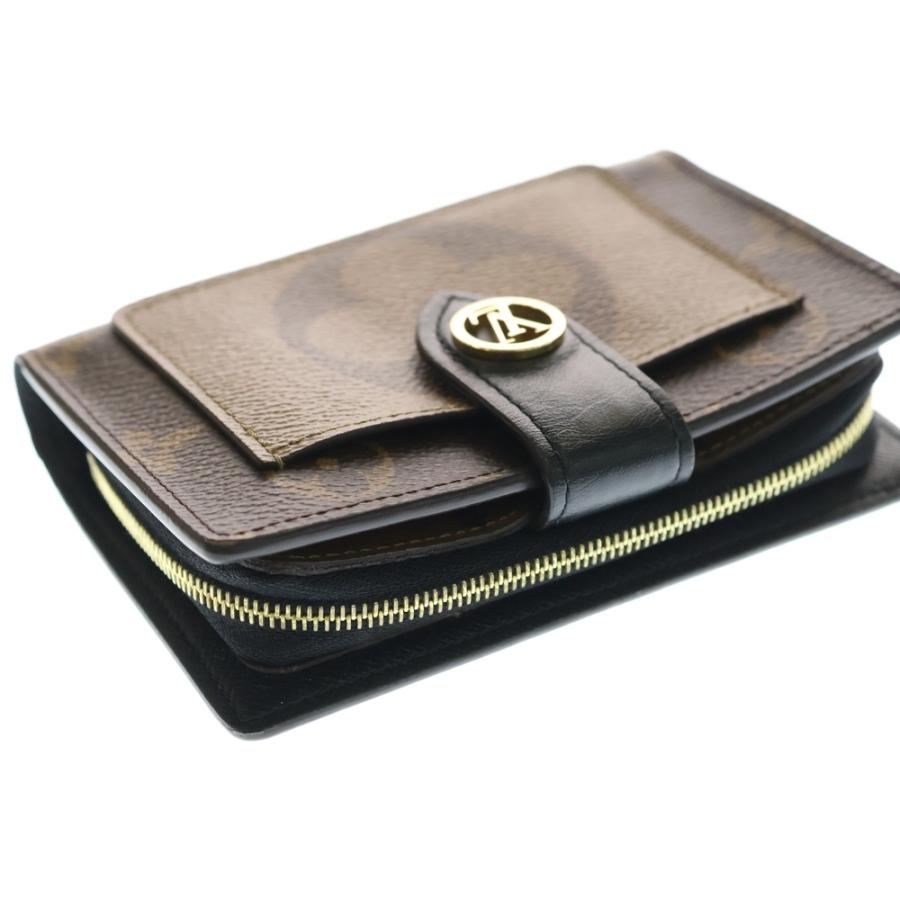 LOUIS VUITTON ルイヴィトン モノグラムジャイアントリバース ポルトフォイユジュリエット PVCレザー コンパクトウォレット 二つ折り財布 ブラウン M69432 LOUIS VUITTON（ルイ・ヴィトン） モノグラムジャイアントリバース