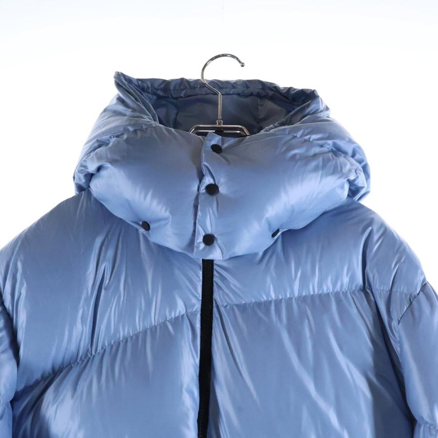 MONCLER フード付きライトブルーダウンジャケット MONCLER（モンクレール） 23AW YONNE GIUBBOTTO フード付き ジップ