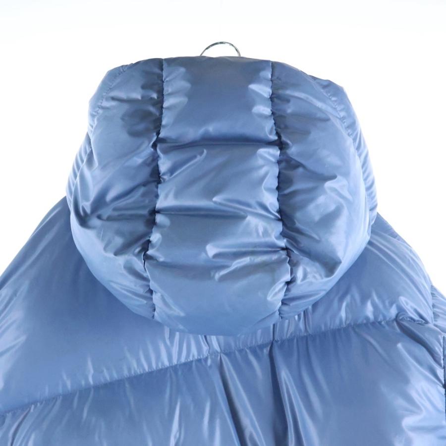 MONCLER モンクレール 23AW YONNE GIUBBOTTO フード付き ジップアップ ダウンジャケット ブルー I20911A00042 595ZJの画像