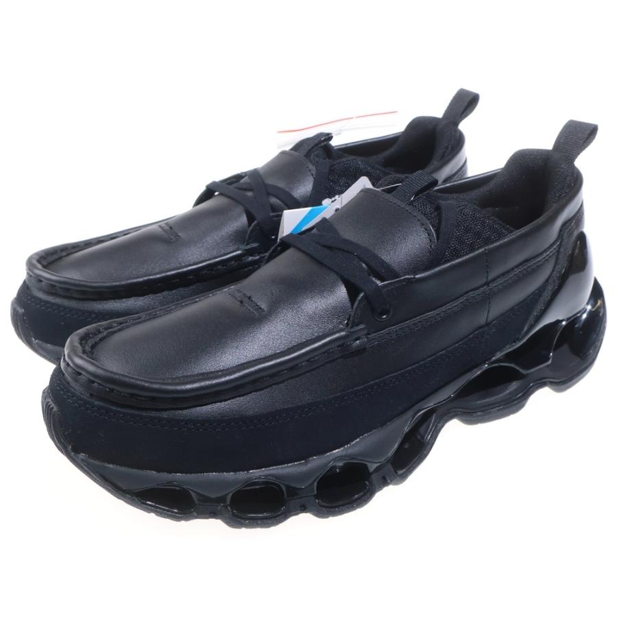 新品 wave prophecy moc MIZUNO スニーカーローファー 黒 Mizuno WAVE PROPHECY MOC BLACK ミズノ ウェーブプロフェシー