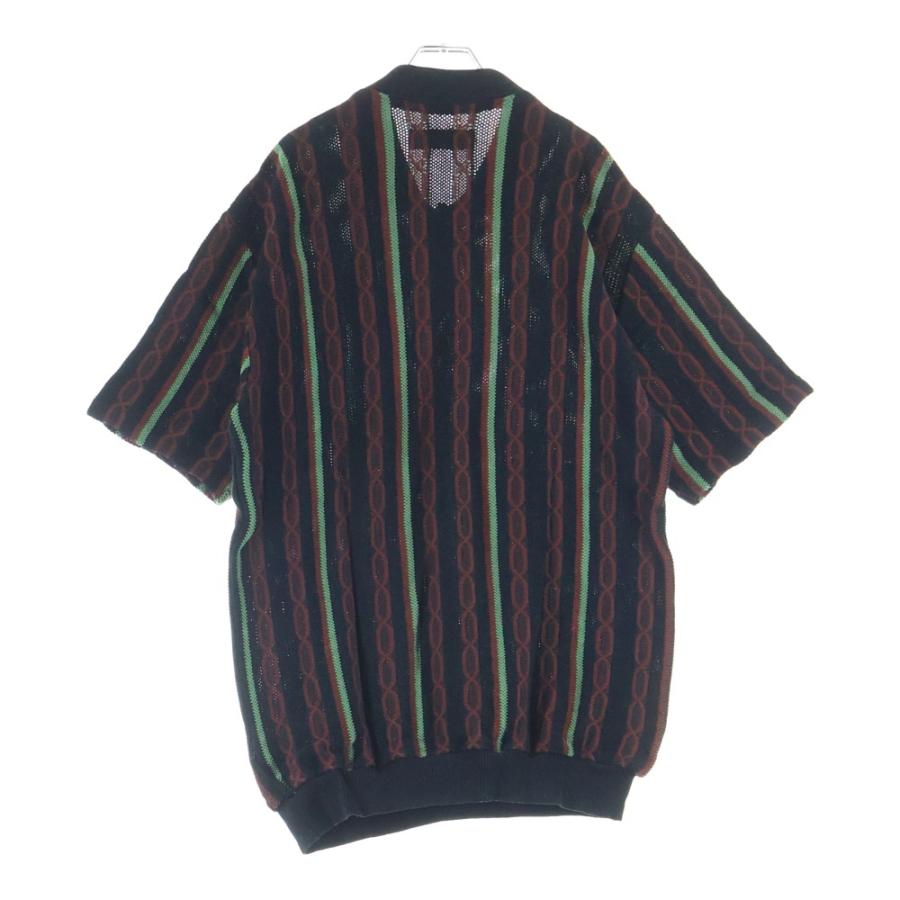 WACKO MARIA（ワコマリア） 24SS STRIPED JACQUARD SUMMER KNIT POLO
