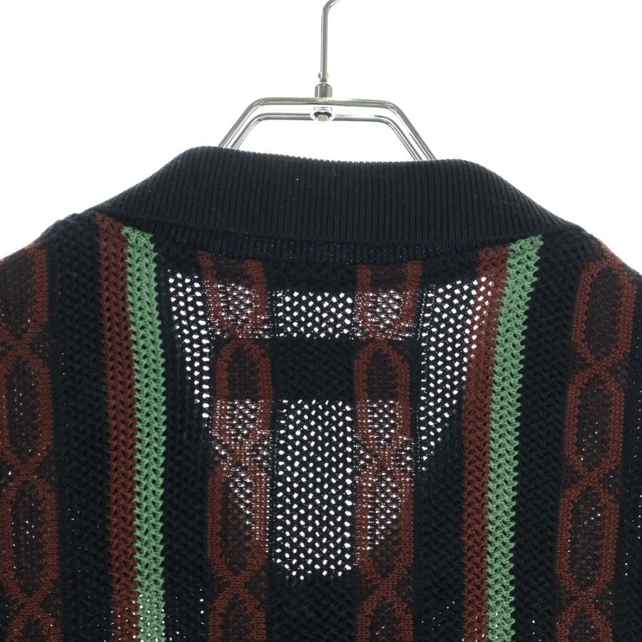 WACKO MARIA（ワコマリア） 24SS STRIPED JACQUARD SUMMER KNIT POLO
