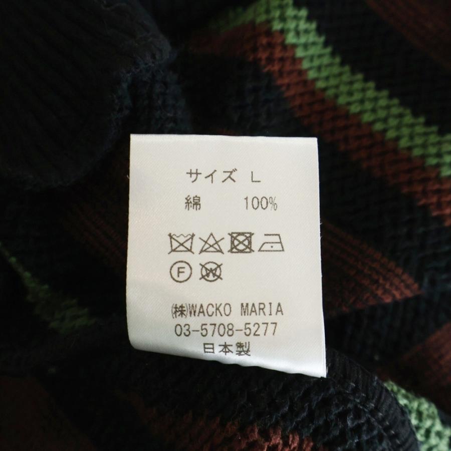WACKO MARIA（ワコマリア） 24SS STRIPED JACQUARD SUMMER KNIT POLO