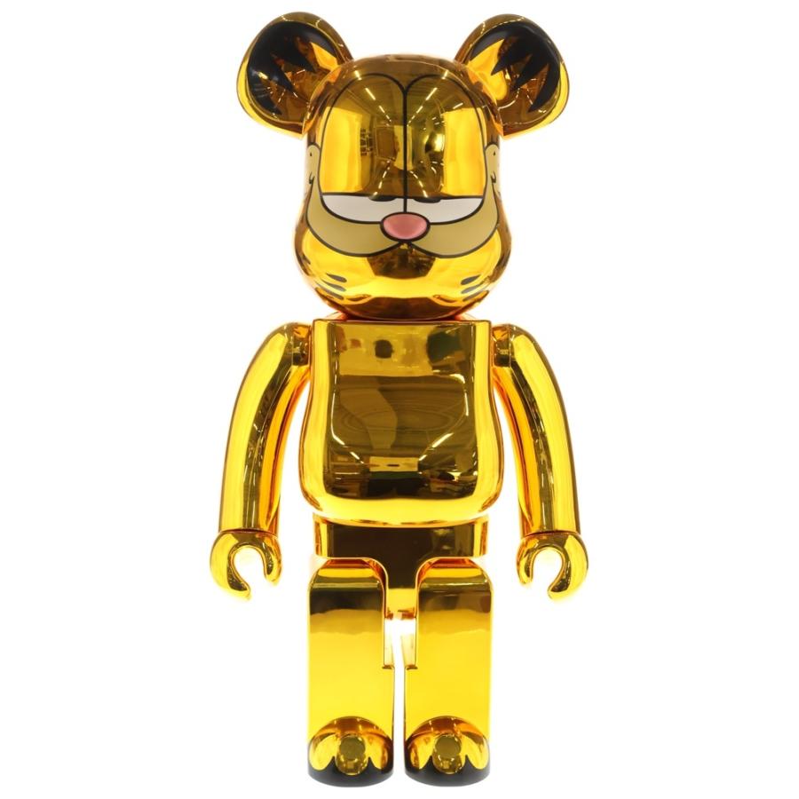 MEDICOM TOY（メディコム・トイ） BE@RBRICK GARFIELD GOLD CHROME Ver