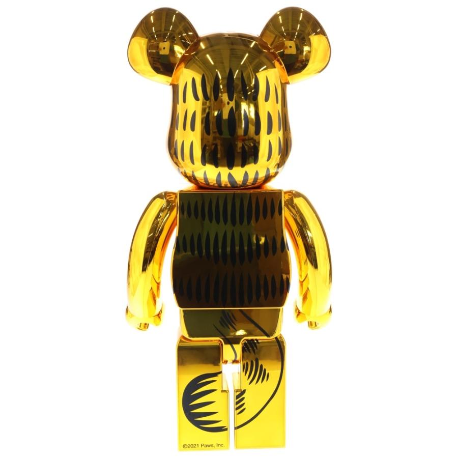 MEDICOM TOY（メディコム・トイ） BE@RBRICK GARFIELD GOLD CHROME Ver