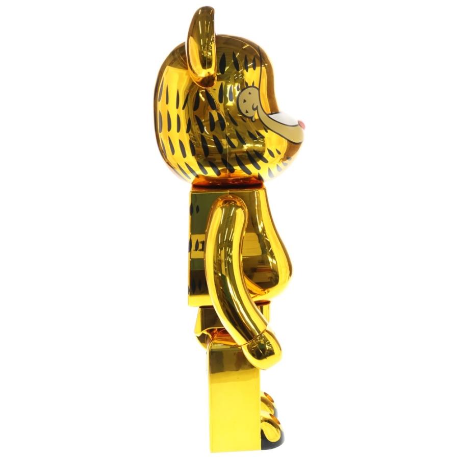 MEDICOM TOY（メディコム・トイ） BE@RBRICK GARFIELD GOLD CHROME Ver
