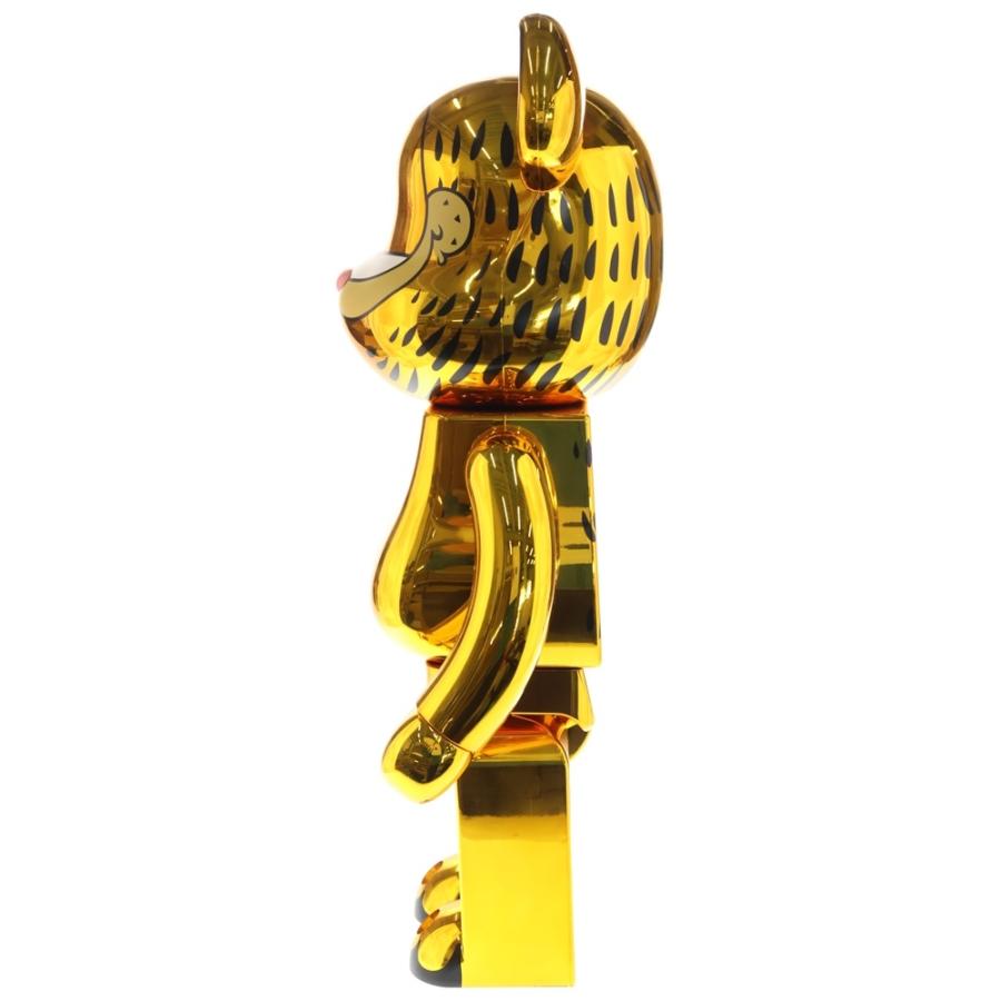 MEDICOM TOY（メディコム・トイ） BE@RBRICK GARFIELD GOLD CHROME Ver