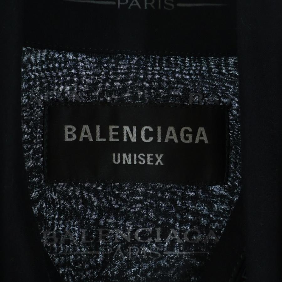 BALENCIAGA（バレンシアガ） 25SS ロゴプリント 総柄 長袖シャツ