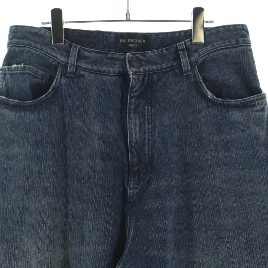 BALENCIAGA（バレンシアガ） 23AW DOUBLE FRONT WIDE LEG JEANS ダブル