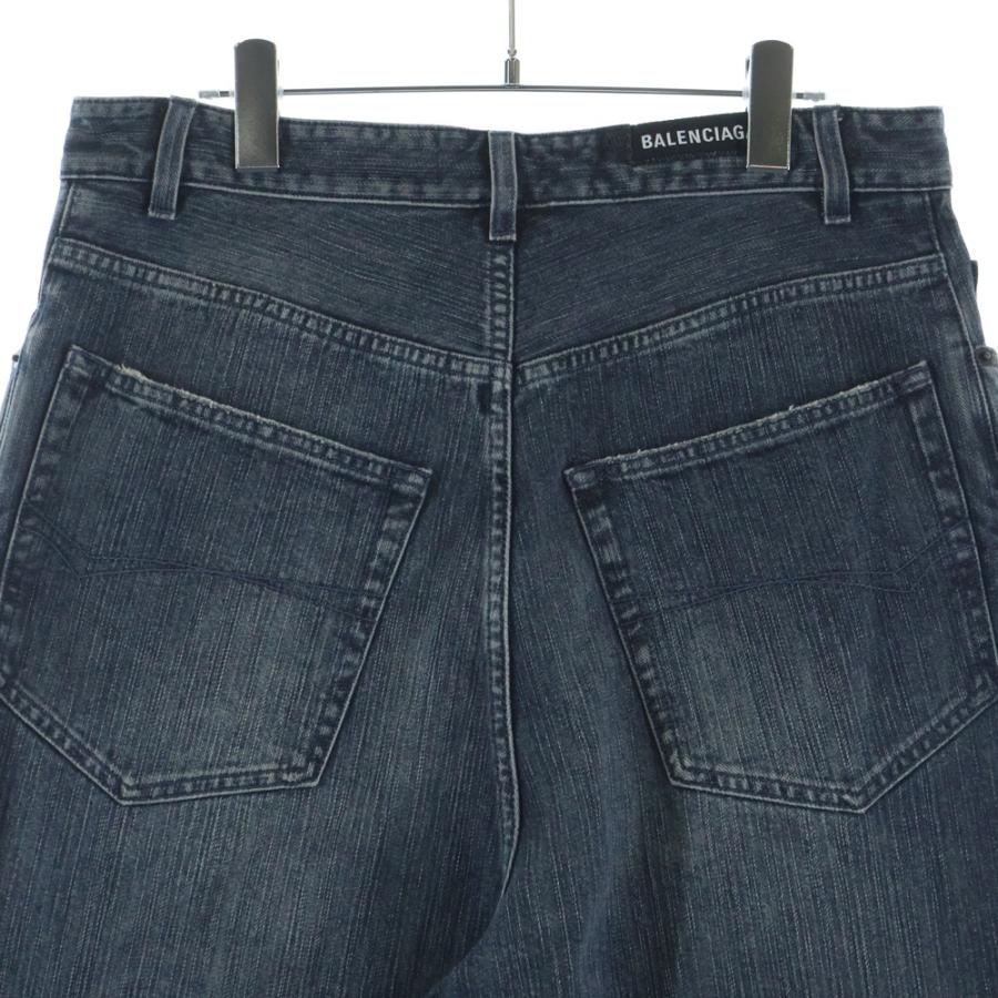 BALENCIAGA（バレンシアガ） 23AW DOUBLE FRONT WIDE LEG JEANS ダブル