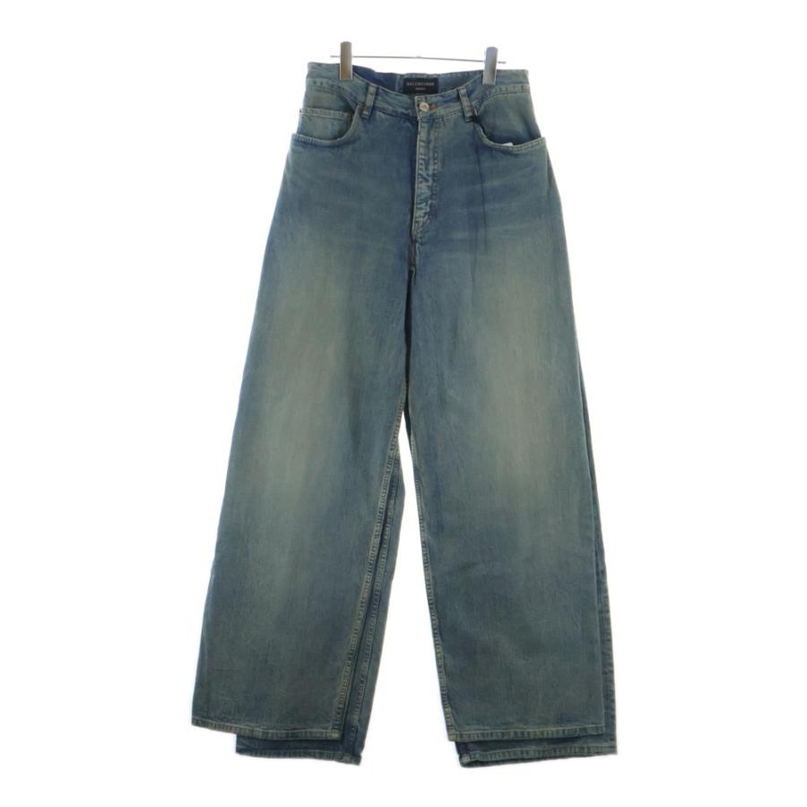 BALENCIAGA（バレンシアガ） 23AW DOUBLE FRONT WIDE LEG JEANS ダブル