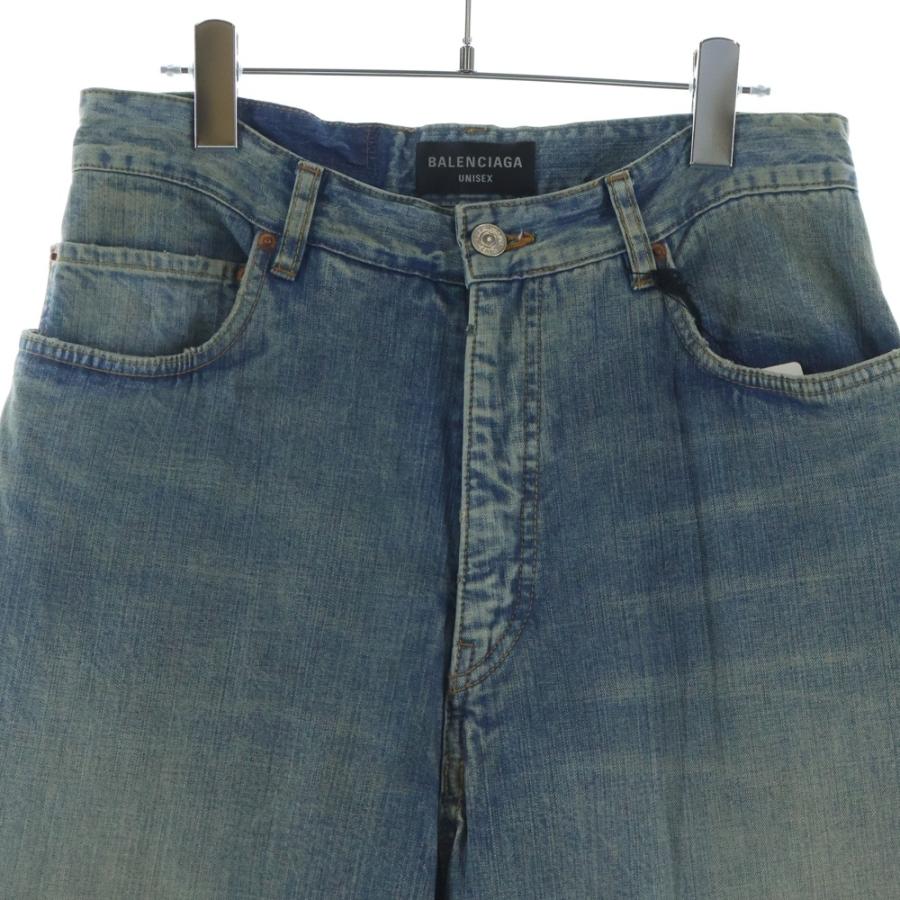 BALENCIAGA（バレンシアガ） 23AW DOUBLE FRONT WIDE LEG JEANS ダブル