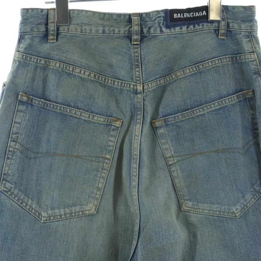 BALENCIAGA（バレンシアガ） 23AW DOUBLE FRONT WIDE LEG JEANS ダブル