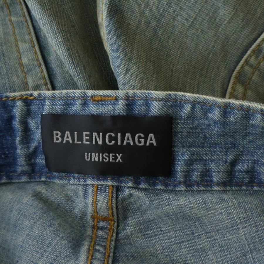BALENCIAGA（バレンシアガ） 23AW DOUBLE FRONT WIDE LEG JEANS ダブル