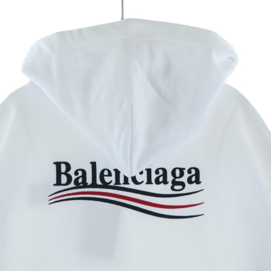 ❤️ 【超オシャレ】 BALENCIAGA バレンシアガ パーカー スウェット BALENCIAGA（バレンシアガ） キャンペーンロゴ刺繍 スウェットプル