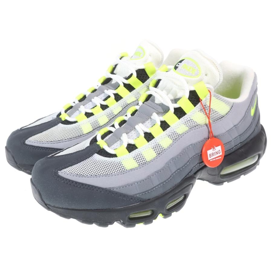 Nike Air Max 95 グレー/イエロー NIKE（ナイキ） AIR MAX 95 OG NEON YELLOW エアマックス 95 イエロー
