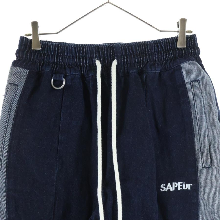 SAPEur サプール トラック デニム パンツ インディゴ : BRING Yahoo