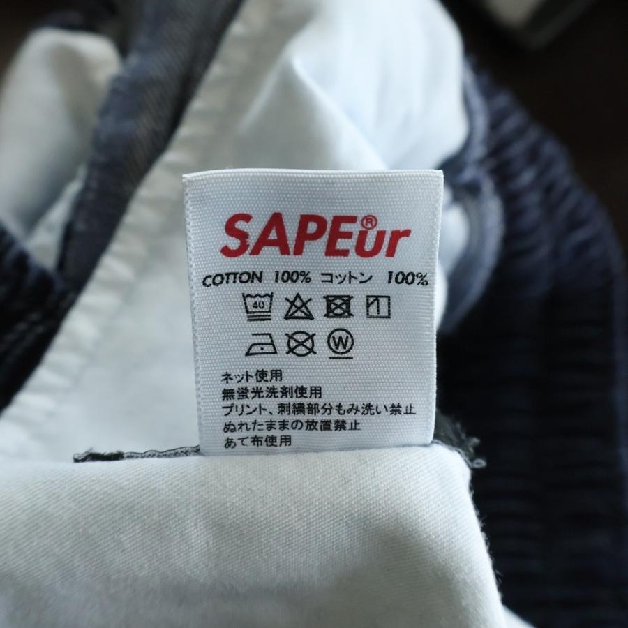SAPEur サプール トラック デニム パンツ インディゴ : BRING Yahoo