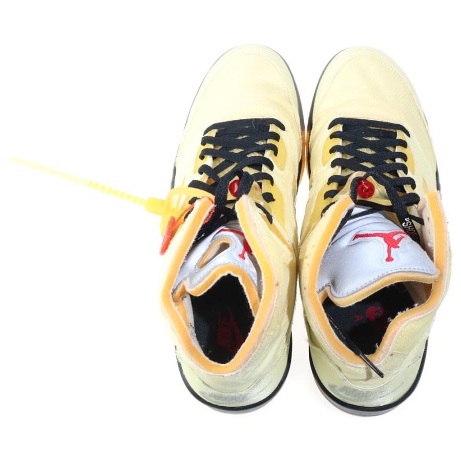 NIKE（ナイキ） ×OFF-WHITE AIR JORDAN 5 RETRO SP SAIL オフホワイト