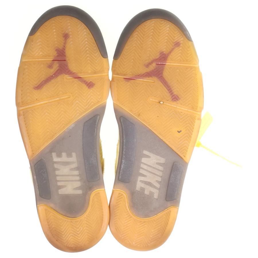 NIKE（ナイキ） ×OFF-WHITE AIR JORDAN 5 RETRO SP SAIL オフホワイト