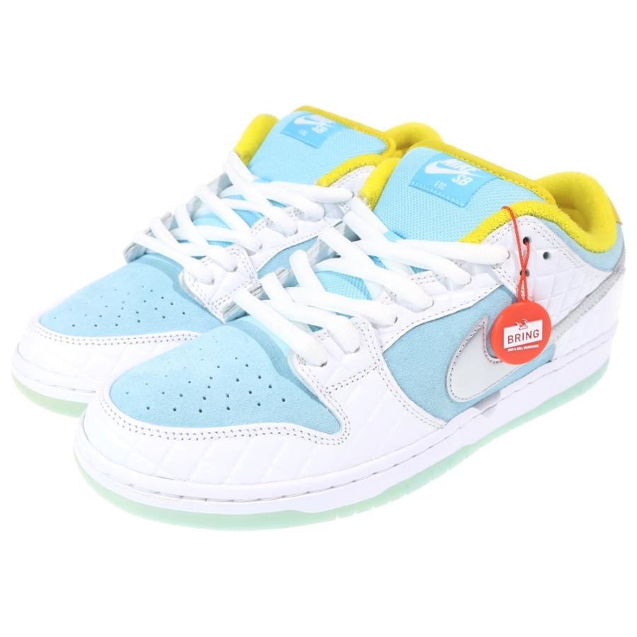 Nike SB ナイキエスビー FTC DUNK LOW PRO QS Lagoon Pulse DH7687-400 