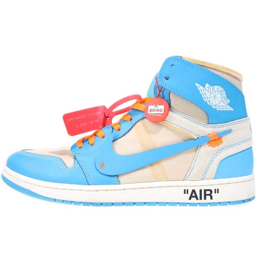 NIKE（ナイキ） OFF-WHITE AIR JORDAN 1 POWDER BLUE UNC オフホワイト