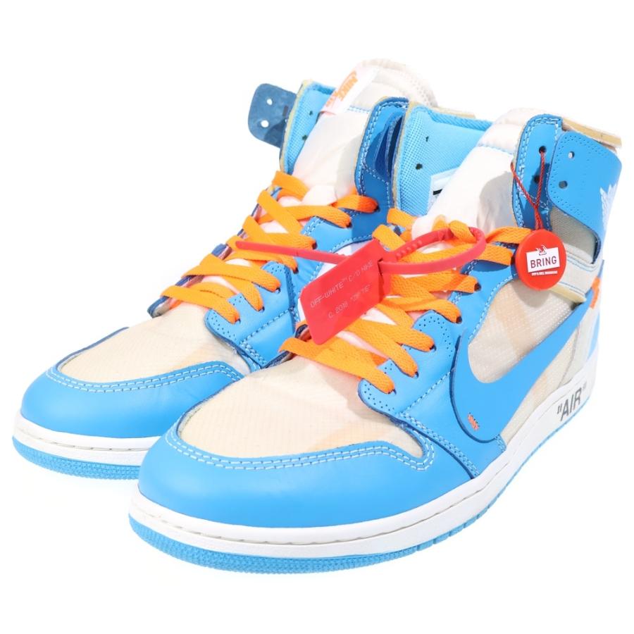 NIKE（ナイキ） OFF-WHITE AIR JORDAN 1 POWDER BLUE UNC オフホワイト