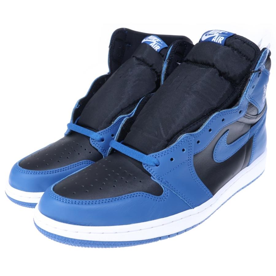 NIKE ナイキ AIR JORDAN 1 RETRO HIGH OG DARK MARINA BLUE エアジョーダンレトロハイ ダークマリーナブルー ハイカットスニーカー ブルー US9.5/27.5cm 555088-404 NIKE（ナイキ） AIR JORDAN1 RETRO OG DARK MARINA BLUE エア