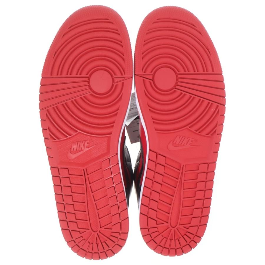 NIKE ナイキ AIR JORDAN 1 MID REVERSE BRED エアジョーダン1 リバースブレッド ミッドカットスニーカー ブラック/レッド US13/31cm 554724-660 NIKE（ナイキ） AIR JORDAN 1 MID REVERSE BRED エアジョーダン1