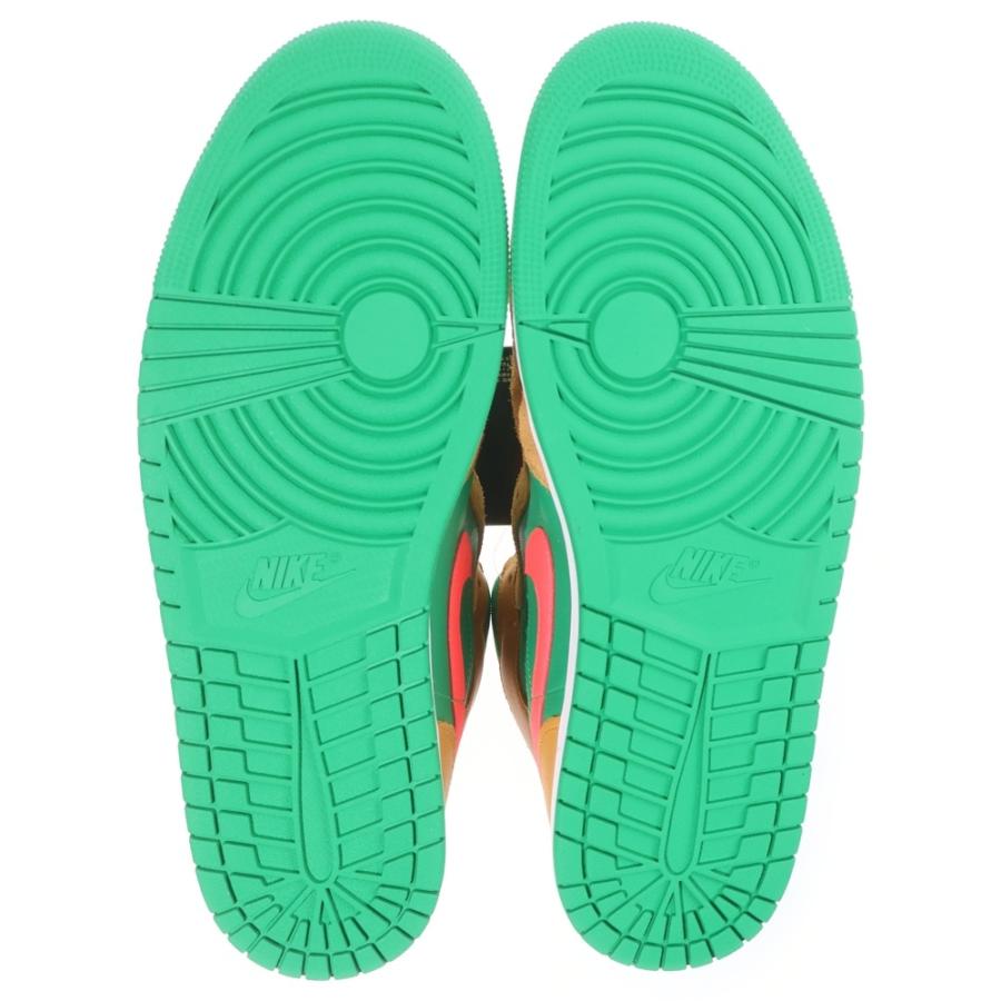 NIKE（ナイキ） AIR JORDAN 1 MID WHEAT AND WATER MELON エア