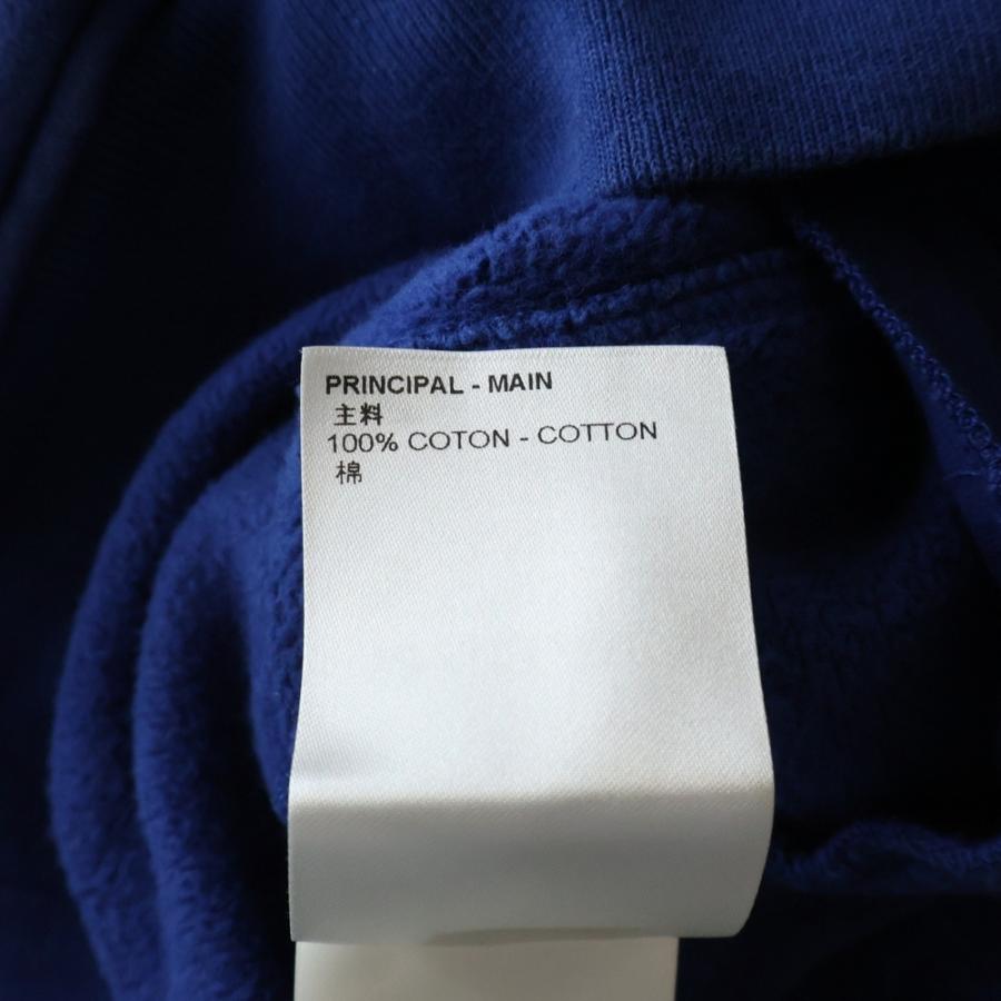 LOUIS VUITTON ルイヴィトン 22AW モノグラム サークルカット スウェットパーカー フーディ ブルー RM222Q UYR HNY40W_6