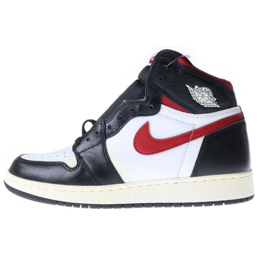 ナイキ エアジョーダン１2001 レトロ ハイカットスニーカー NIKE（ナイキ） AIR JORDAN 1 RETRO HI OG GS Gym Red エアジョーダン