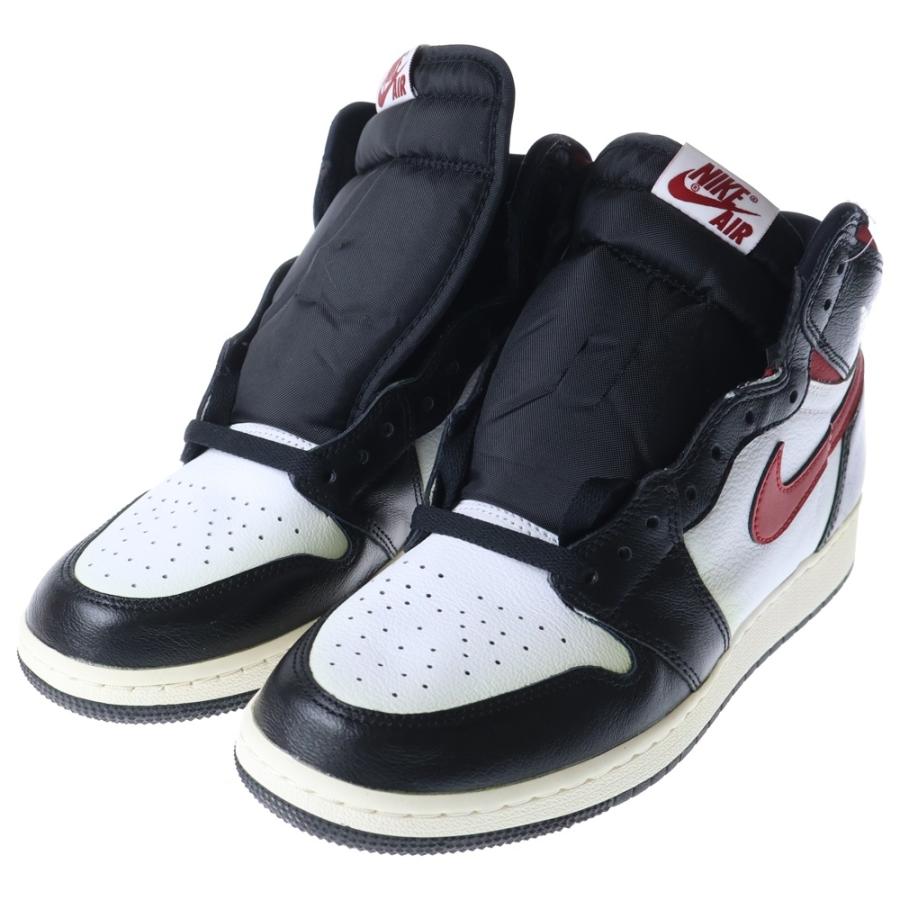 NIKE（ナイキ） AIR JORDAN 1 RETRO HI OG GS Gym Red エアジョーダン