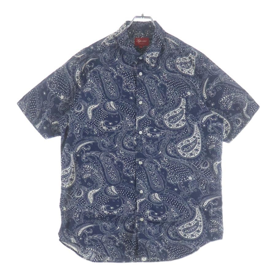 Supreme（シュプリーム） 13SS Paisley S/S Shirt ペイズリー柄 半袖