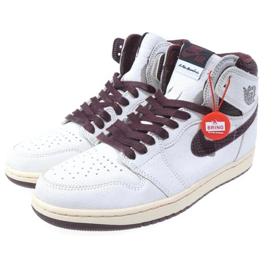 ナイキ ×A MA MANIERE AIR JORDAN 1 RETRO HIGH OG SP DO7097-100 アママニエール エアジョーダン1 ハイカットスニーカー US8.5/26.5cmの画像