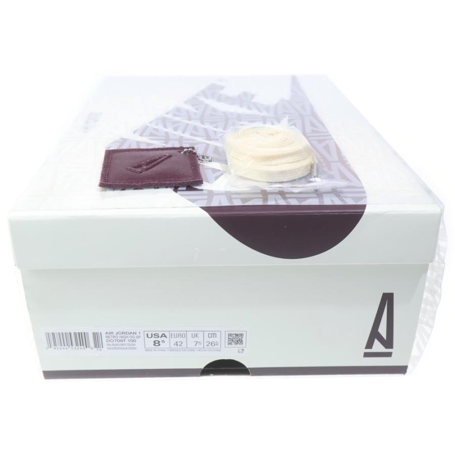 ナイキ ×A MA MANIERE AIR JORDAN 1 RETRO HIGH OG SP DO7097-100 アママニエール エアジョーダン1 ハイカットスニーカー US8.5/26.5cmの画像