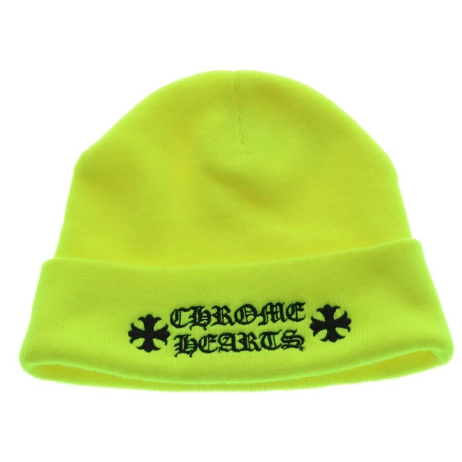 クロームハーツ　ニット帽 CHROME HEARTS（クロムハーツ） WATCH CAP ロゴ刺繍 ニットキャップ