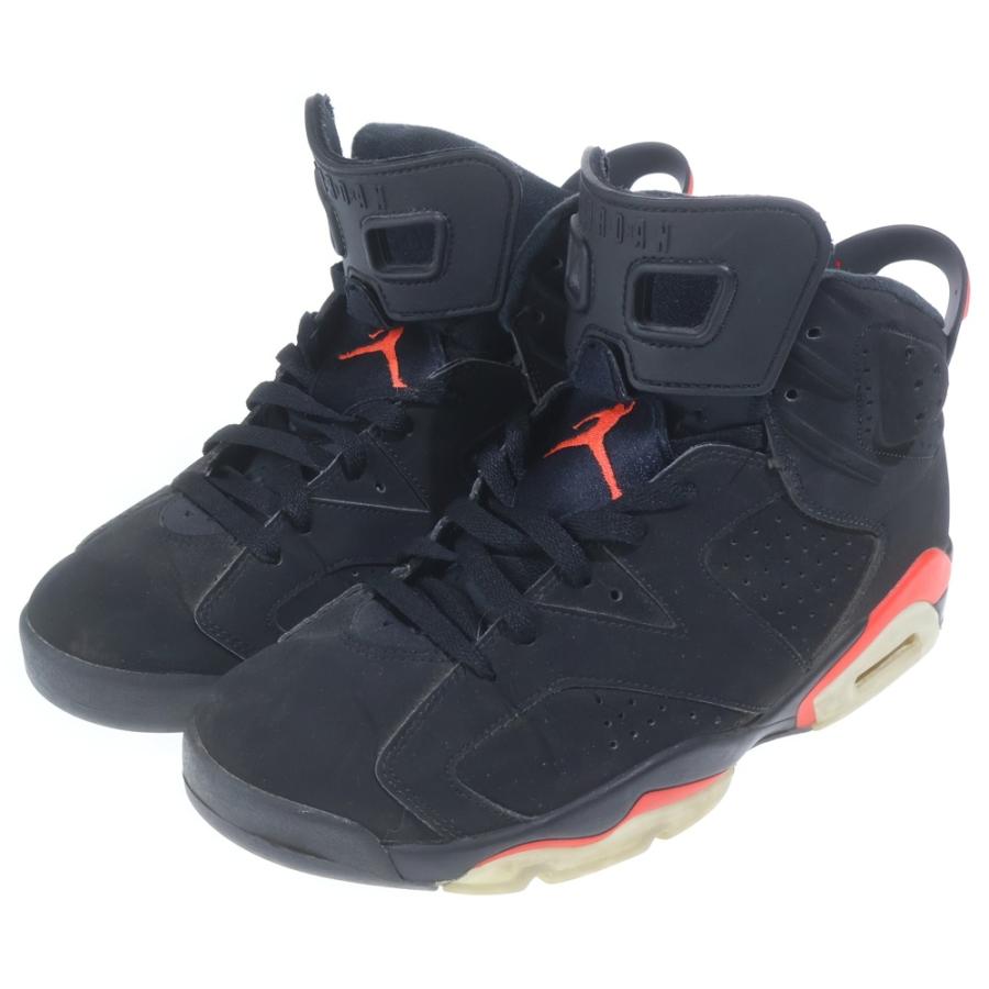 Air Jordan 6 ブラックハイカットスニーカー NIKE（ナイキ） AIR JORDAN 6 RETRO エアジョーダン 6ハイカット