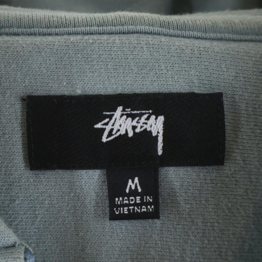 STUSSY（ステューシー） 21AW ロゴ刺繍 ジップアップ スウェット