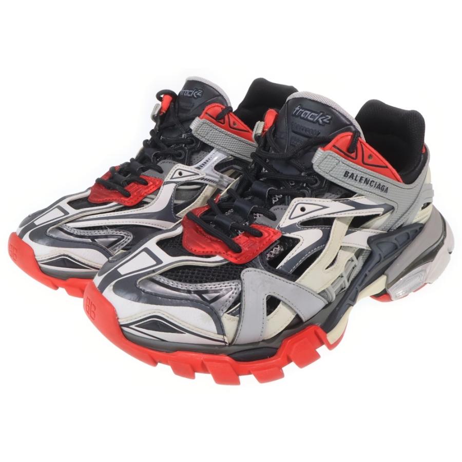 バレンシアガ  568614 TRACK 2 ローカットスニーカー メンズ 40 BALENCIAGA（バレンシアガ） TRACK 2トラック 2 メッシュ ローカット