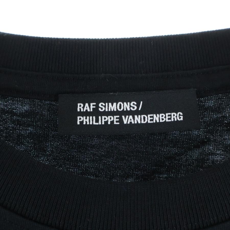 RAF SIMONS ラフシモンズ 23SS Oversized T-shirt Kill them all 半袖 プリントTシャツ ブラック 231-137Aの画像