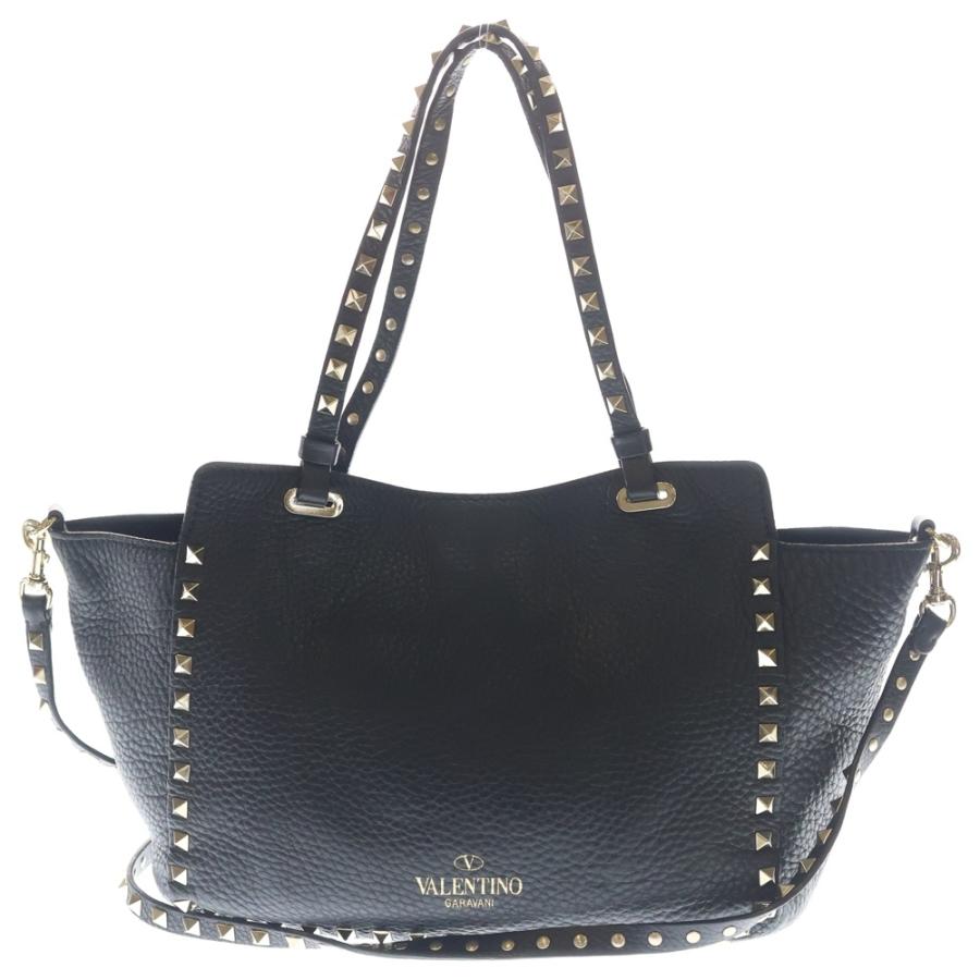 VALENTINO（ヴァレンティノ） ロックスタッズ レザーショルダーバッグ