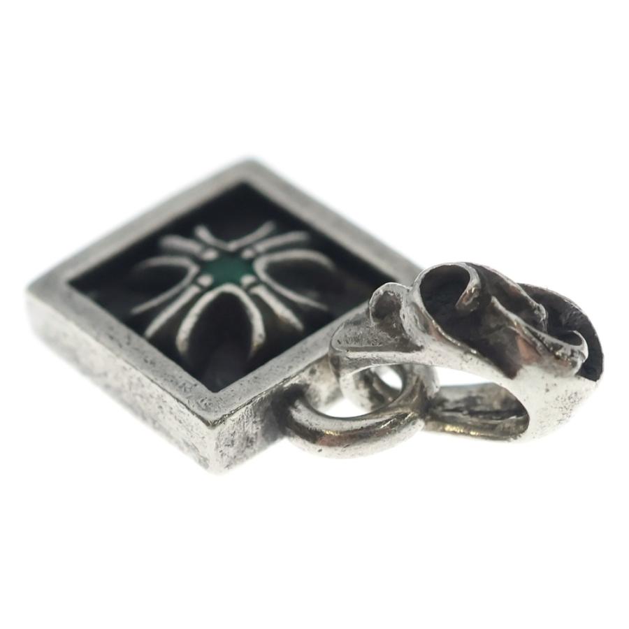 CHROME HEARTS（クロムハーツ） FRAMED CH PLUS EMERALD フレームドCH
